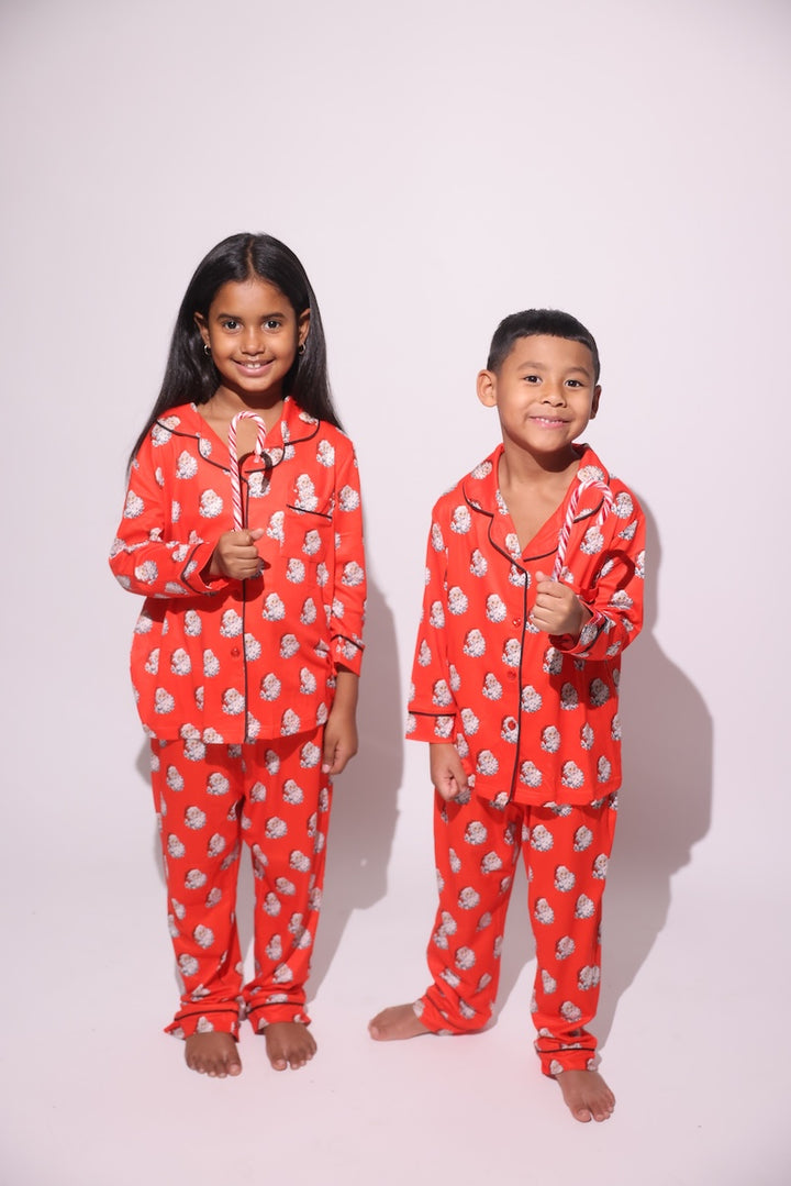 RED SANTA 2 PIECE SET - KIDS