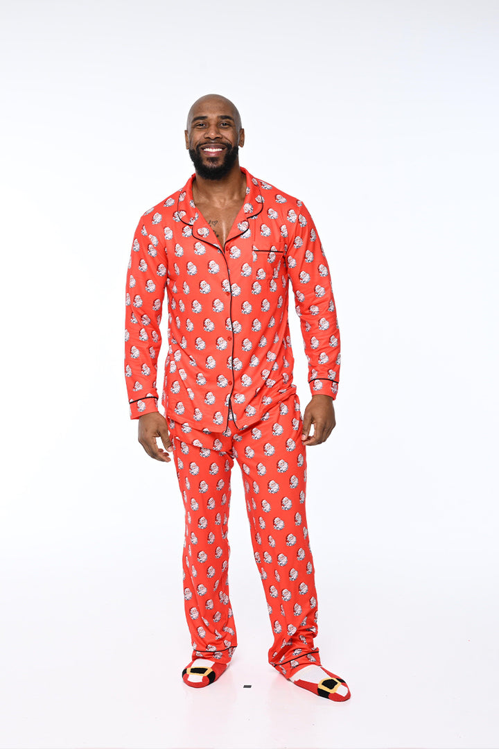 RED SANTA 2 PIECE SET - MEN