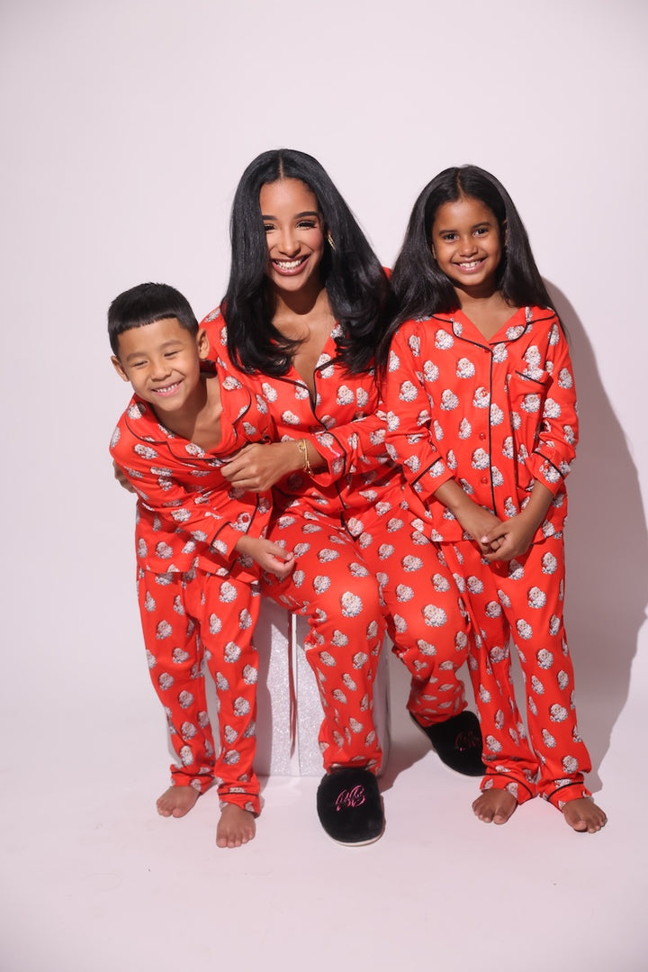 RED SANTA 2 PIECE SET - KIDS