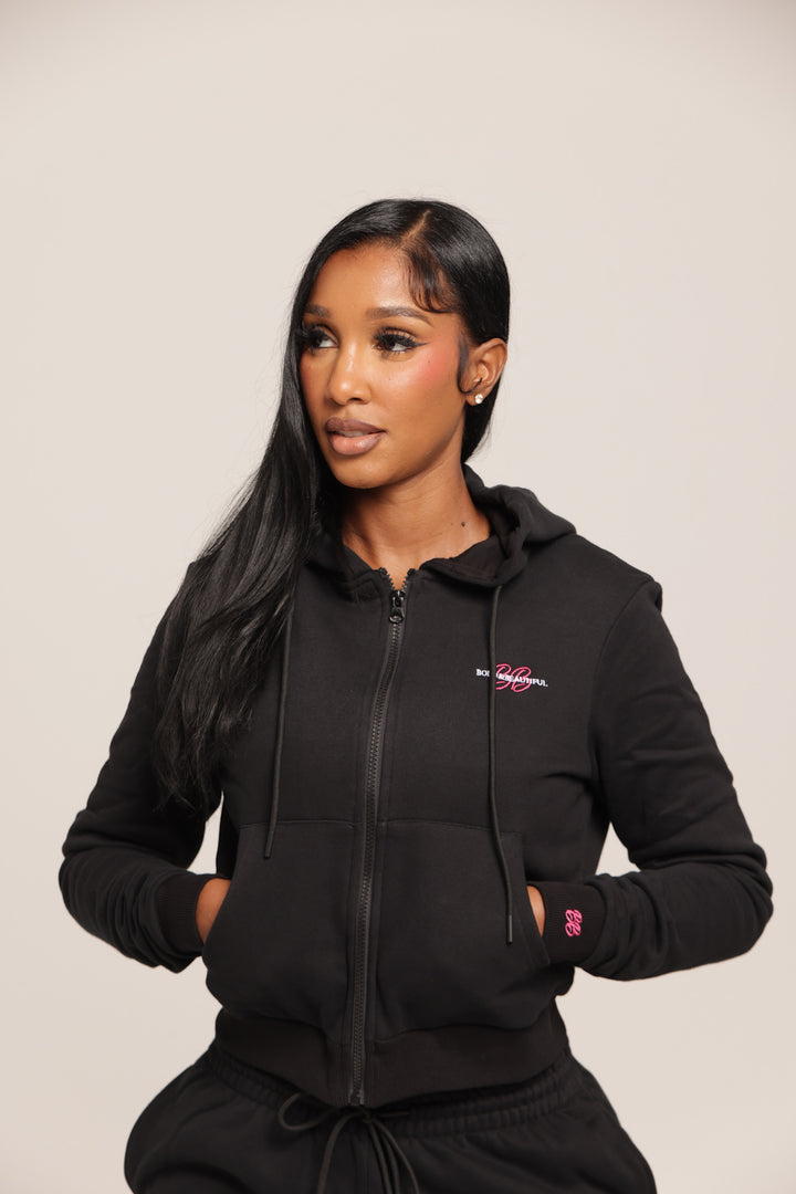 BB SIGNATURE ZIP UP HOODIE
