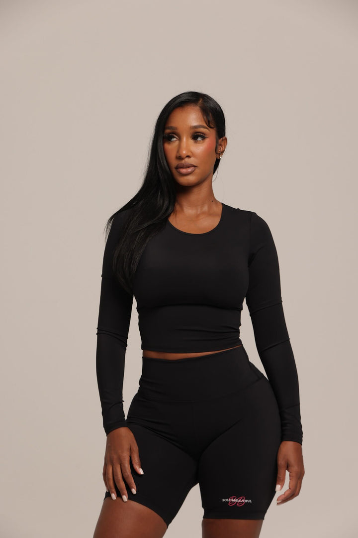 BB SIGNATURE LONG SLEEVE TOP