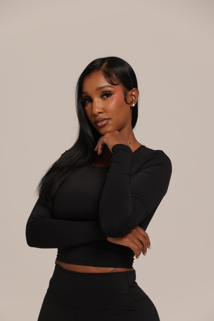 BB SIGNATURE LONG SLEEVE TOP